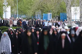 حواشی نماز بندگی و همبستگی عید فطر در تهران