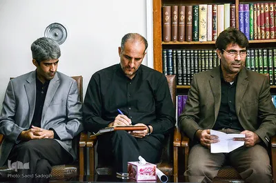 دیدار جمعی از جهادگران دانشگاهی با نماینده ولی فقیه
