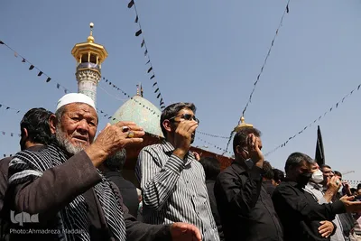 مراسم سوگواری اربعین حسینی در آستان مطهر حضرت شاهچراغ(ع) در شیراز
