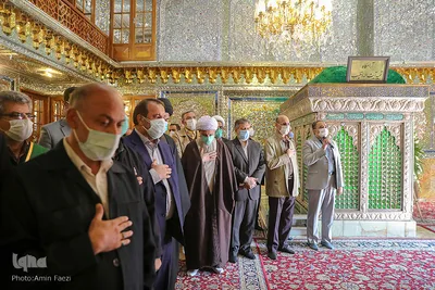 گلباران مزار شهید آیت الله دستغیب(ره) ـ شیراز