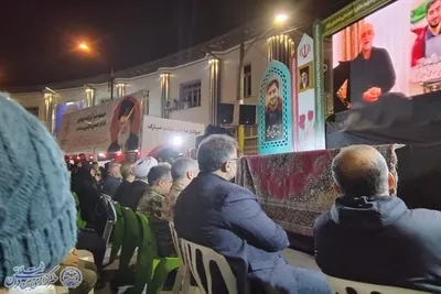 چهلمین شب اجتماع بعثت مردم بابلسر و گرامیداشت اربعین قائد امت