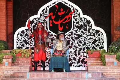 دومین سوگواره تعزیه‌خوانی در محوطه حوزه هنری