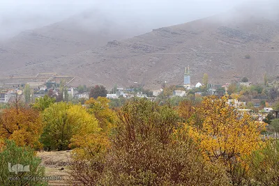 پاییز هزار رنگ در روستای «انجدان» اراک