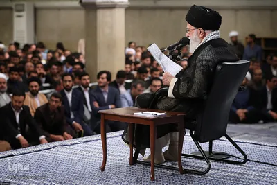 دیدار جمعی از دانشجویان با رهبر انقلاب
