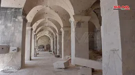 آغاز عملیات ترمیم مسجد اموی حلب
