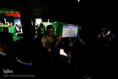وداع با شهید محمد اکبر ابراهیمی مدافع حرم  تیپ فاطمیون
