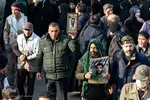 تشییع پیکر مطهر ۴ شهید گمنام دفاع مقدس در کرج‎‎