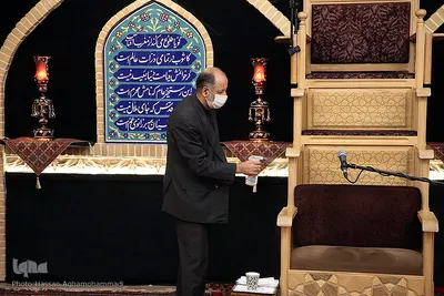 عزاداری روز هشتم محرم در حسینیه ثارالله شمیرانات