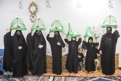 مراسم سينی حضرت قاسم(ع) در اهواز
