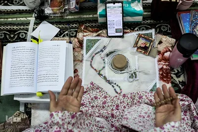 مراسم اعتکاف در دانشگاه‌های تهران