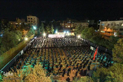 عزاداری شب عاشورا در هیئت محبان ثارالله - شیراز