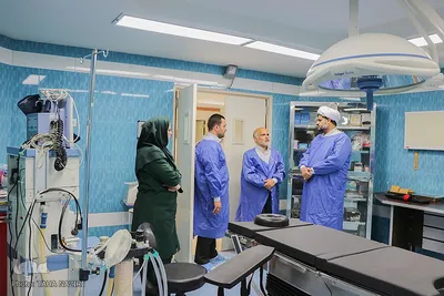 بازدید مدیرکل اوقاف و امور خیریه استان مرکزی از مرکز درمان ناباروری جهاددانشگاهی استان/عکاس:طاها نظیری