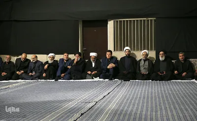 مراسم عزاداری شام غریبان در حسینیه امام خمینی(ره)