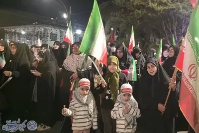 چهل و پنجمین  اجتماع  و رهپیمایی  مردم انقلابی  بابلسر در دفاع ملی