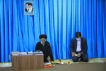 دیدار رئیس مرکز اطلاع رسانی وزارت کشور با حجت‌الاسلام عبادی
