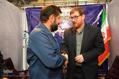 سیدعلیرضا علوی رئیس سازمان جهاددانشگاهی خوزستان و غلامرضا شریعتی استاندار خوزستان 