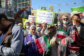 راهپیمایی یوم‌الله ۲۲ بهمن در شیراز