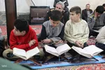 کرسی تلاوت قرآن در روستای آورزمان ملایر