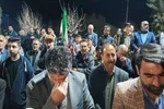 تشییع پیکر شهید «محمود رشنو» در جمع مردم رومشکان