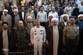 مراسم اختتامیه هجدهمین مسابقات قرآن بانوان شاغل و خانواده کارکنان ستاد آجا