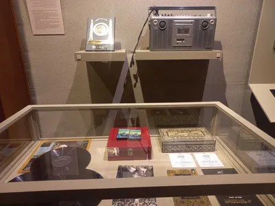 Persönliche Gegenstände von Professor Abdul Basit im Ägyptischen Rezitatoren-Museum