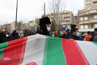 تجمع مردم تبریز در مقابل کنسولگری ترکیه در تبریز