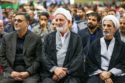 سوگواره هفتمین روز شهادت رئیس‌جمهور در اصفهان