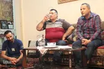 دیدار و دلجویی گروه خادم الشهدای ملایر از مادر شهید منصور احمدی پور‎