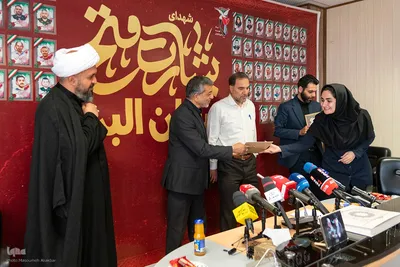نشست خبری مدیرکل بنیاد شهید البرز‎
