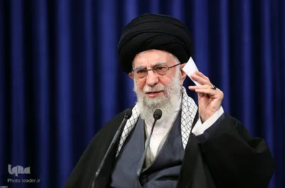 ارتباط تصویری رهبر انقلاب با جمعی از مردم آذربایجان شرقی