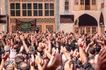آیین عزاداری ۱۳ محرم در مسجد ملااسماعیل یزد‎