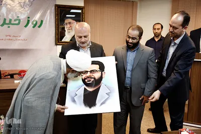 تجلیل از خبرنگار مدافع حرم