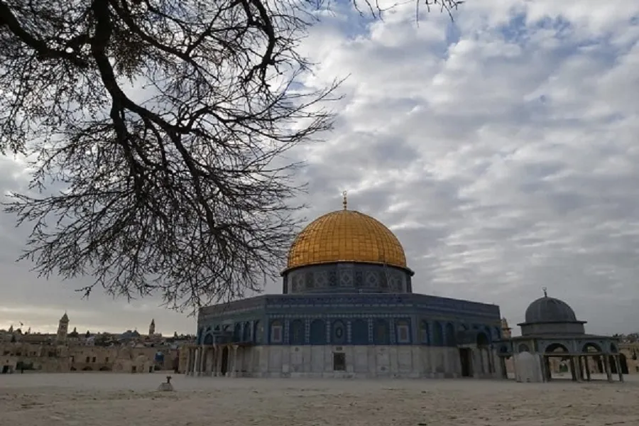 المسجد الأقصى بلا مصلين بسبب كورونا