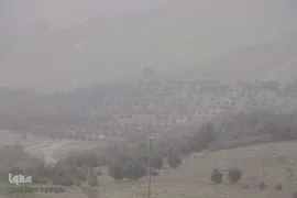 هجوم ریزگرد ها به زنجان‎‎