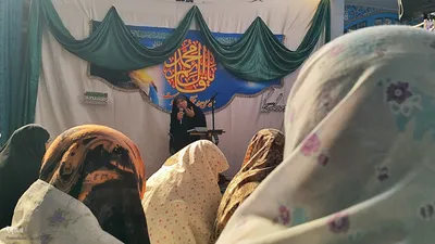 اعتکاف سه روزه بانوان مسجد حضرت ابوالفضل (ع) شیراز
