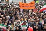 حماسه حضور مردم ملایر راهپیمایی ۲۲ بهمن