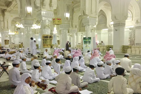 Mescid-i Haram'da Kur'an öğrencilerinin sınavı gerçekleşti