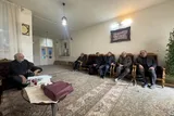 دیدار فرماندار قم با خانواده شهید خبرنگار «مسعود سلیمی»