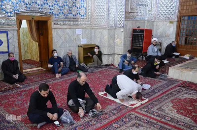 مراسم احیای شب قدر در آستان مقدس حضرت سید حمزه (ع) تبریز