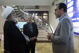 بازدید آیت‌الله عباس کعبی از ایکنا