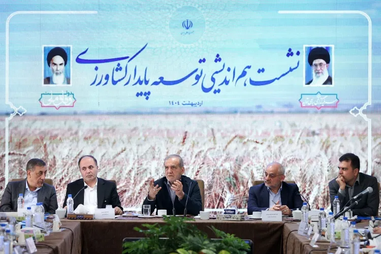 دعوت پزشکیان از کارشناسان برای غلبه بر مشکلات ناشی از کم‌‌آبی