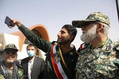 صبحگاه مشترک نیروهای مسلح استان سمنان با حضور امیر سرتیپ احمدرضا پوردستان، رئیس مرکز مطالعات راهبردی ارتش جمهوری اسلامی ایران