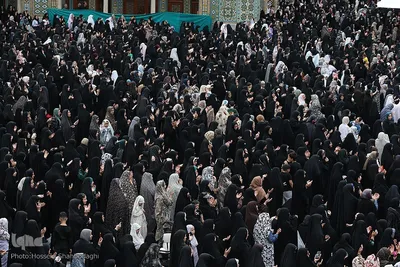 تحویل سال جدید در حرم حضرت معصومه(س)