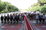 آیین افتتاح نمایشگاه هنر‌های سنتی و صنایع دستی استان‌های  اصفهان و هرمزگان