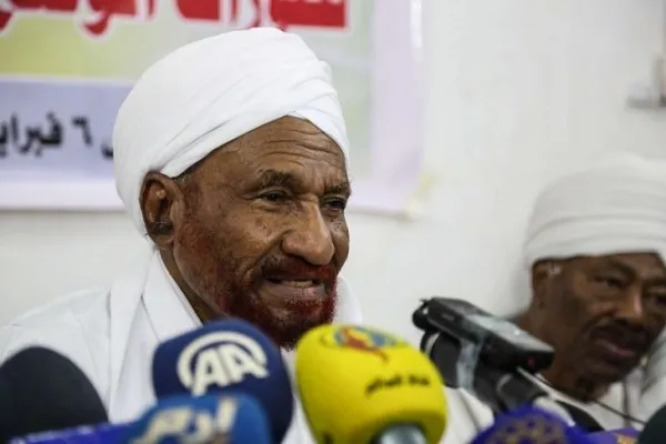 الصادق المهدي: التطبيع مع إسرائيل اسم دلع للاستسلام