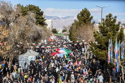 راهپیمایی ۲۲ بهمن در سمنان