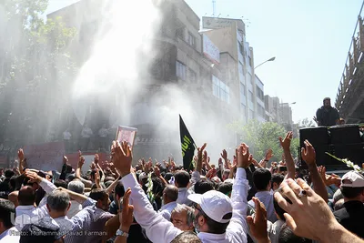 تشییع پیکر مطهر شهدای حادثه تروریستی تهران