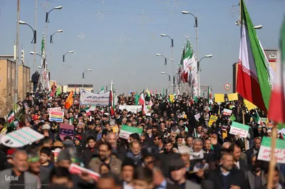 راهپیمایی ۲۲بهمن در همدان‎