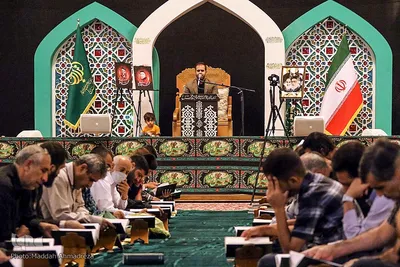 برپایی کرسی تلاوت قرآن به یاد شهدای امنیت شیراز‎‎