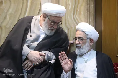 مراسم هفتمین روز درگذشت مرحوم آیت الله محمد واعظ زاده خراسانی